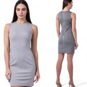 Escada Sport Two Tone Grey Sheath Dress Size 36